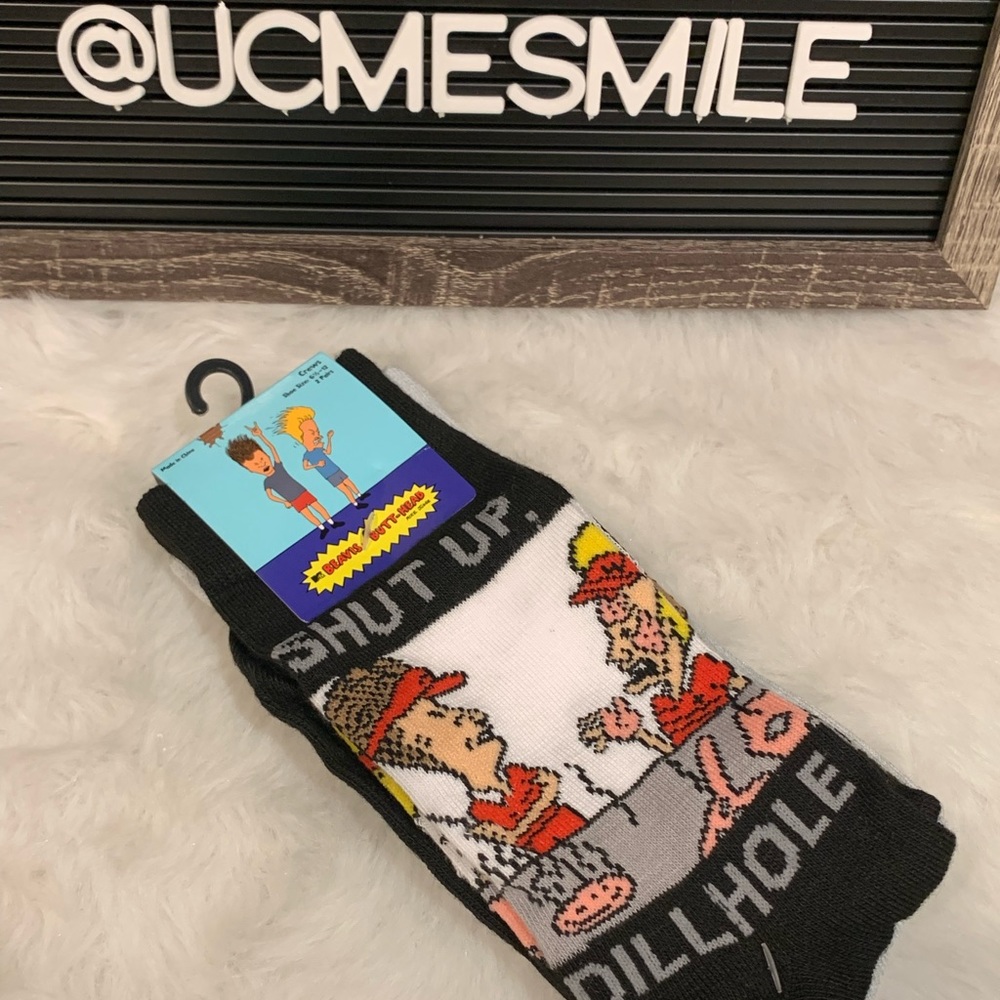 MTV’s Breavis & Butthead Crew Socks